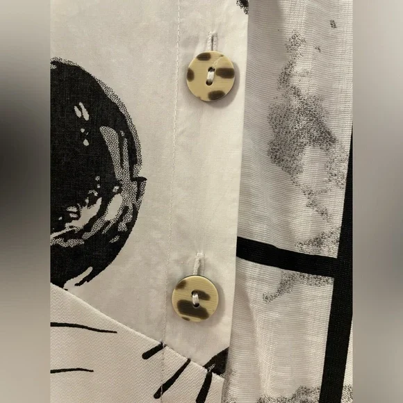 Boho Tunic with Mixed Pattern - Picture 6 of 10